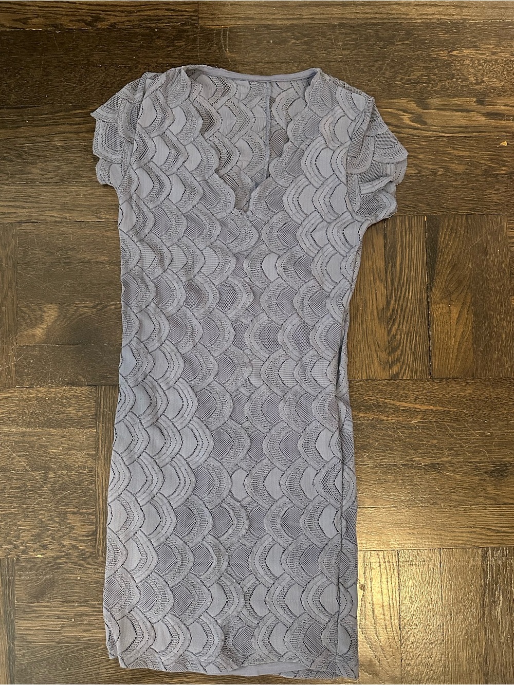 Nightcap by Carisa Rene - Sheer Stretch Lace Mini Dress — size 2 (small) - $325
